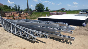 Imperméabilisation de la fondation et préparation pour le montage de la structure métallique thumbnail