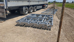 Imperméabilisation de la fondation et préparation pour le montage de la structure métallique thumbnail