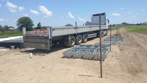 Imperméabilisation de la fondation et préparation pour le montage de la structure métallique thumbnail