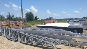 Imperméabilisation de la fondation et préparation pour le montage de la structure métallique thumbnail