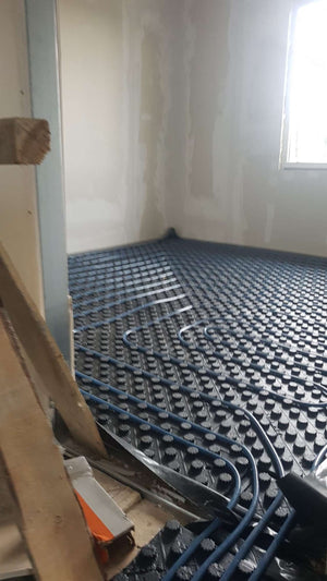Chauffage par le sol pour le projet de maison de 155 mètres carrés thumbnail