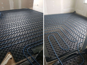 Chauffage par le sol pour le projet de maison de 155 mètres carrés thumbnail