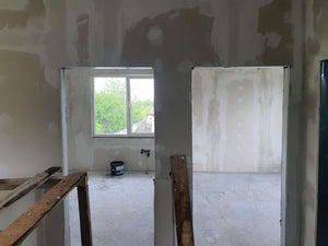 Cloisons intérieures pour les murs et les plafonds du projet de maison de 155 mètres carrés thumbnail