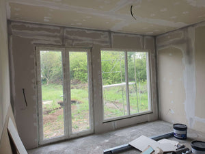 Cloisons intérieures pour les murs et les plafonds du projet de maison de 155 mètres carrés thumbnail