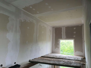 Cloisons intérieures pour les murs et les plafonds du projet de maison de 155 mètres carrés thumbnail
