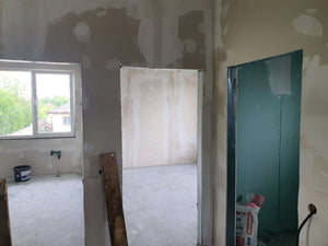 Cloisons intérieures pour les murs et les plafonds du projet de maison de 155 mètres carrés thumbnail