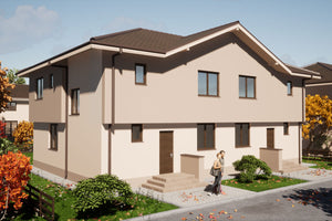 Maison à Ossature Métallique de type duplex avec étage 340m2 - photo façade maison 2 thumbnail