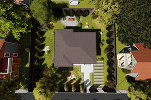 Petite Maison à Ossature Métallique 80 m2 3 Chambres 076-072 - maison toit thumbnail