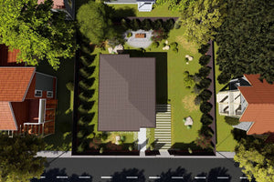 Petite Maison Ossature Métallique Seul Niveau 80 m2 084-084 - maison toit thumbnail