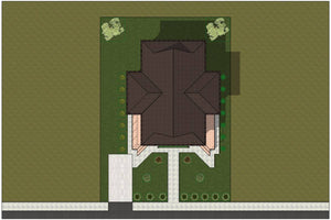 Maison Ossature Métallique 110 m2 Avec 2 Chambres 112-021 - maison toit thumbnail