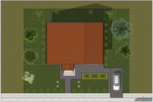 Maison à Ossature Métallique Sur 1 Niveau 120m2 Terrasse 002 - maison toit thumbnail