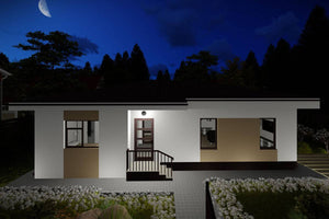 Maison en Ossature Métallique Plain Pied Moderne 120m2 083 - photo façade maison 9 thumbnail