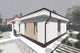 Maison en Ossature Métallique Plain Pied Moderne 120m2 083 - photo façade maison 8
