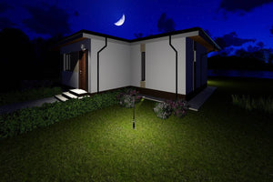 Maison Ossature Métallique 120 m2 Plain Pied Moderne 124-037 - photo maison extérieur 11 thumbnail