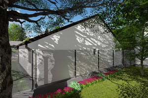 Maison Ossature Métallique Sans Etage Avec Toit Terrasse 036 - image façade maison 6 thumbnail