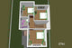 Maison en Ossature Métallique Modern à Étage 5 Chambres 088 - plan 3d maison 2