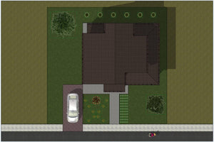 Maison Ossature Métallique Modern à Étage 4 Chambres 013 - toit maison thumbnail