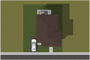 Maison en Ossature Métallique à Étage Modern 4 Chambres 023 - maison toit thumbnail