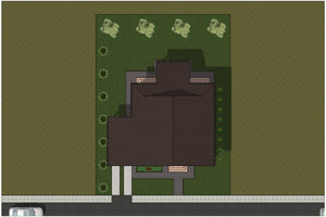 Maison Ossature Métallique Moderne Avec Garage Un Niveau 018 - plan de maison thumbnail