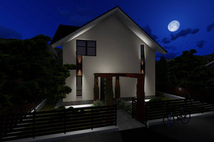 Maison Ossature Metallique Avec 4 Chambres 180m2 Modern 070 - photo facade maison 8 thumbnail