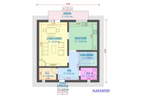 Maison Ossature Metallique Avec 4 Chambres 180m2 Modern 070 - plan de maison 1 thumbnail