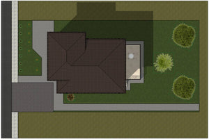 Maison Ossature Métallique à Étage 200m2 Avec Terrasse 016 - toit maison thumbnail