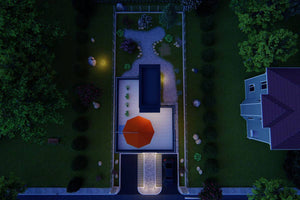 Grande Maison Ossature Metallique à 2 Étages Toit Plat 081 - toit terrasse maison 4 thumbnail