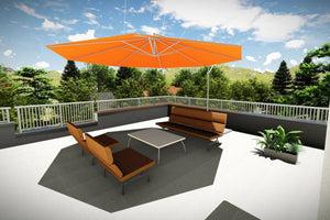 Grande Maison Ossature Metallique à 2 Étages Toit Plat 081 - toit terrasse maison 2 thumbnail
