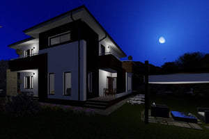 Maison Ossature Métallique à Étage Avec 5 Chambres 235-043 - image maison extérieur 9 thumbnail