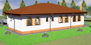 Maison Ossature Métallique Traditionnelle Avec Terrasse 004 - photo facade maison 6 thumbnail