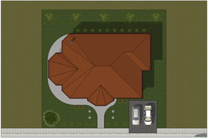 Maison Ossature Métallique Traditionnelle Avec Terrasse 004 - maison toit thumbnail