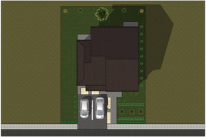 Grande Maison en Ossature Métallique à Étage 010 - toit maison thumbnail