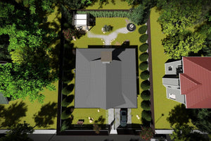 Maison à Ossature Métallique 250m2 Moderne à Étage 048 - maison toit thumbnail
