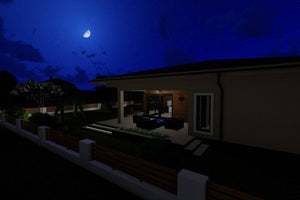 Maison Ossature Métallique Avec Garage Sur 1 Seul Niveau 047 - image facade maison moderne 10 thumbnail