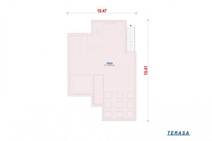 Maison à Ossature Métallique 300 m2 Toit Plat Plain Pied 027 - plan du maison 2 thumbnail