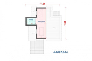 Maison Ossature Métallique Deux Étages Avec Terrasse 038 - plan du maison 3 thumbnail