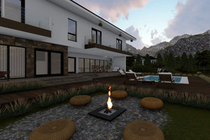 Maison Ossature Métallique Avec 1 Étage 8 Chambres 474-059 - image facade maison 6 thumbnail
