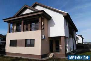 Grande Maison Duplex Ossature Métallique 2 Niveaux 476-011 - photo facade moderne maison 6 thumbnail