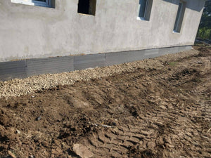 Application de mastic pour le projet de maison de 320 mètres carrés à Snagov thumbnail