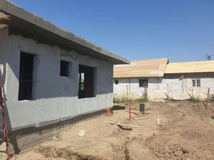 Application de mastic pour le projet clé en main de la maison de 72 mètres carrés thumbnail