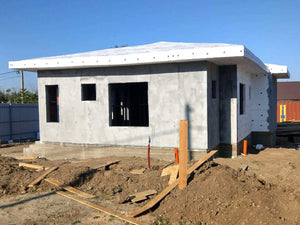 Application de mastic pour le projet clé en main de la maison de 72 mètres carrés thumbnail