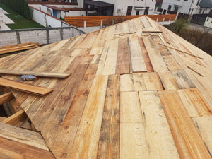 Montage du lattis et application de mastic d'isolation thermique pour le projet de maison à Mogosoaia thumbnail