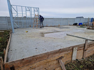 Montage d'une maison sur structure métallique à deux étages de 134 mètres carrés en province thumbnail