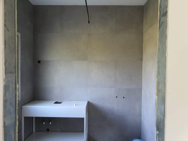 montaj faianta in baie constructie terminata