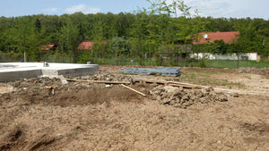 Montage de la structure métallique pour un projet de maison ignifuge à Saftica thumbnail