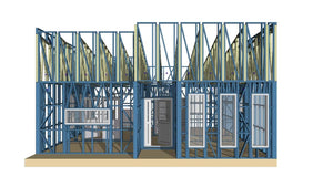 Application d'un enduit décoratif en silicone sur une maison de plain-pied dans la commune de Snagov thumbnail
