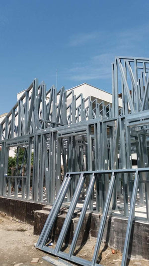 Montage d'une maison sur structure métallique à Craiova thumbnail
