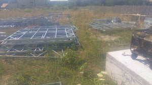 Montage de la structure métallique pour une maison modèle de 174 mètres carrés thumbnail