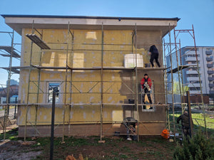 Installation de menuiseries et isolation thermique extérieure en laine de roche pour la maison thumbnail