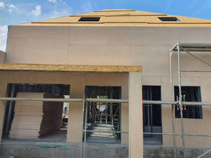 Revêtement extérieur en fibrociment pour un projet de maison de 191 mètres carrés à Sibiu thumbnail